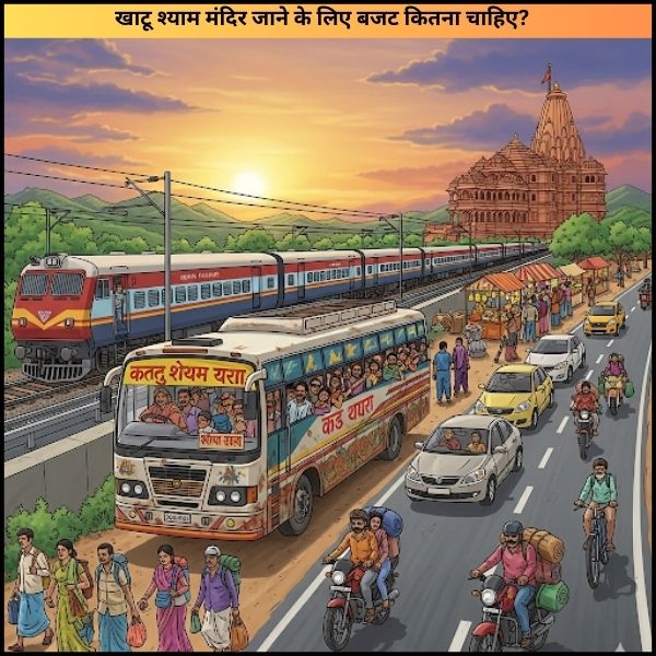 खाटू श्याम मंदिर जाने के लिए बजट कितना चाहिए?