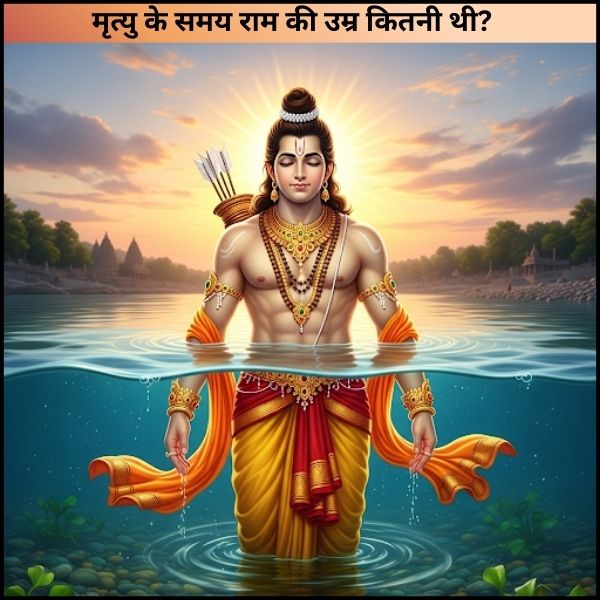 मृत्यु के समय राम की उम्र कितनी थी