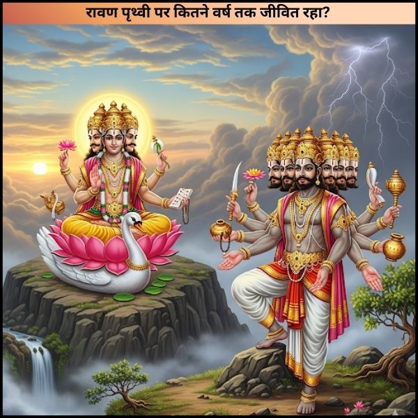 रावण पृथ्वी पर कितने वर्ष तक जीवित रहा पूरी जानकारी