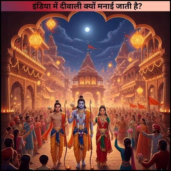 इंडिया में दीवाली क्यों मनाई जाती है