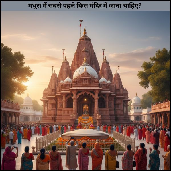 मथुरा में सबसे पहले किस मंदिर में जाना चाहिए?
