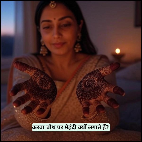 करवा चौथ पर मेहंदी क्यों लगाते हैं?