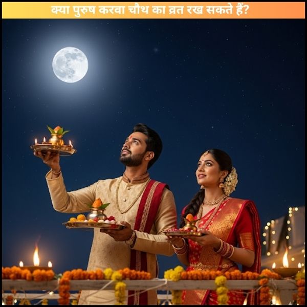 क्या पुरुष करवा चौथ का व्रत रख सकते हैं?