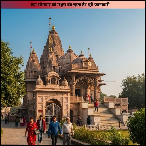 क्या सोमवार को मथुरा बंद रहता है पूरी जानकारी