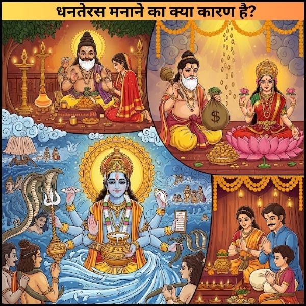 धनतेरस मनाने का क्या कारण है