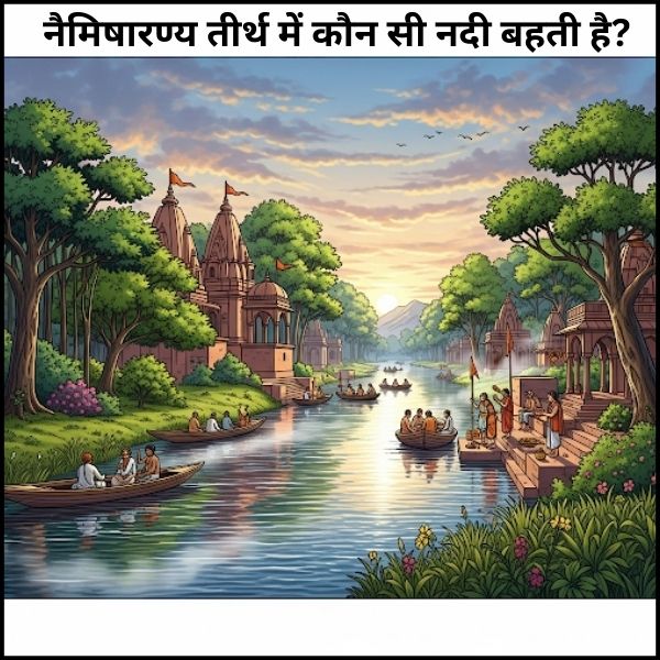 नैमिषारण्य तीर्थ में कौन सी नदी बहती है