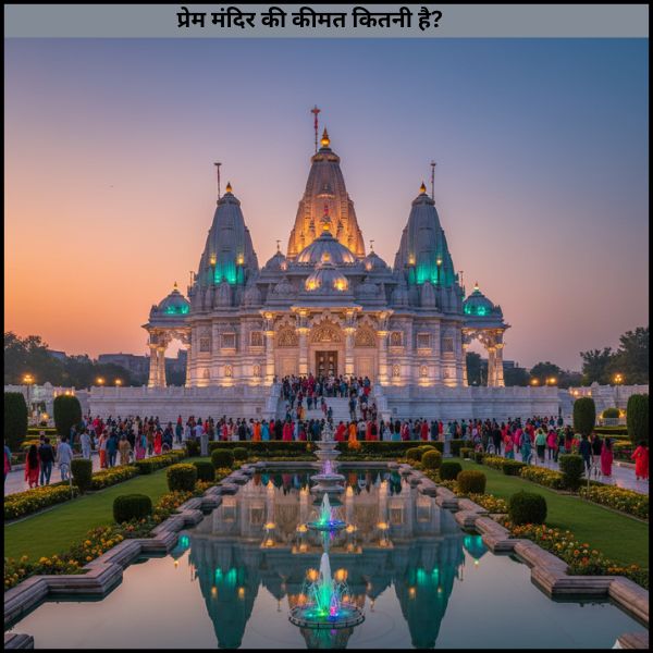प्रेम मंदिर की कीमत कितनी है?