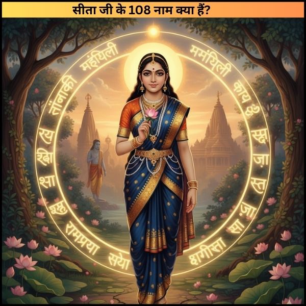 सीता जी के 108 नाम क्या हैं?