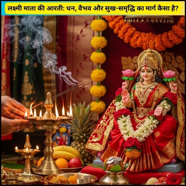 लक्ष्मी माता की आरती धन, वैभव और सुख-समृद्धि का मार्ग कैसा है