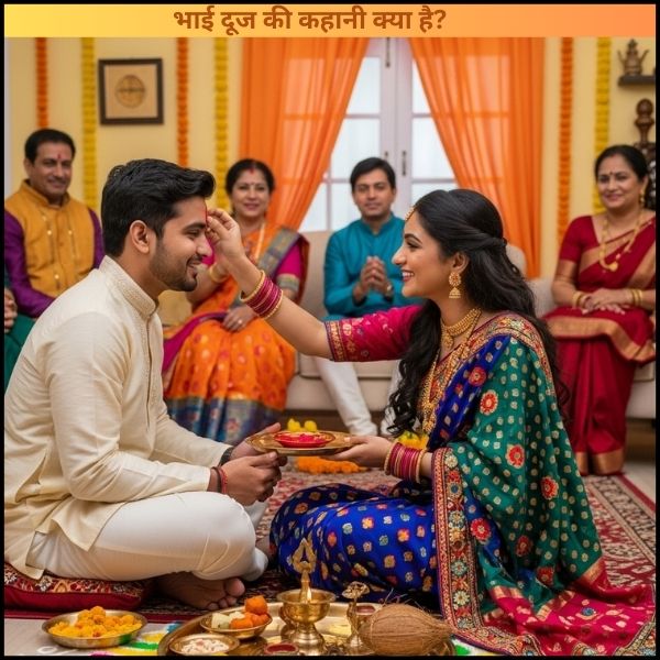 भाई दूज की कहानी क्या है?