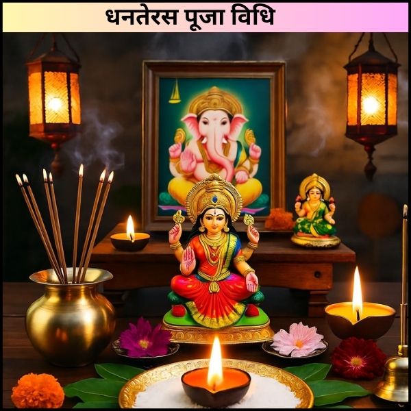 धनतेरस पूजा विधि – घर पर सही तरीके से धनतेरस मनाने का गाइड