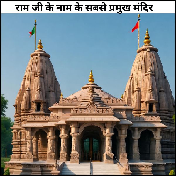 राम जी के नाम के सबसे प्रमुख मंदिर – भारत की आस्था का सबसे बड़ा प्रतीक