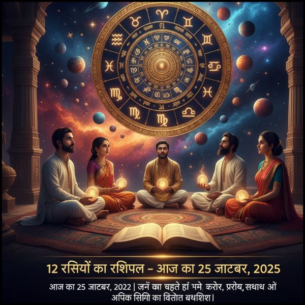 12 राशियों का राशिफल – आज का 2025