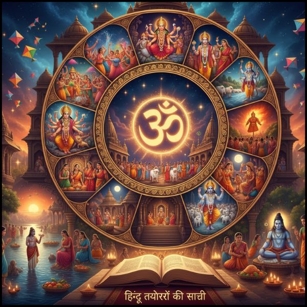 हिंदू त्योहारों की सूची क्या है?