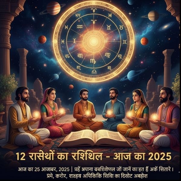 12 राशियों का राशिफल – आज का 2025:
