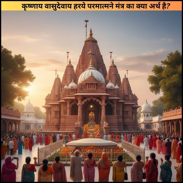 कृष्णाय वासुदेवाय हरये परमात्मने मंत्र का क्या अर्थ है?
