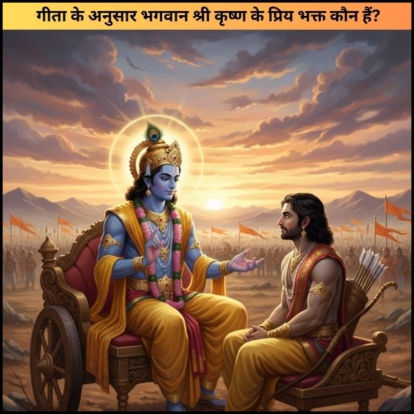 गीता के अनुसार भगवान श्री कृष्ण के प्रिय भक्त कौन हैं