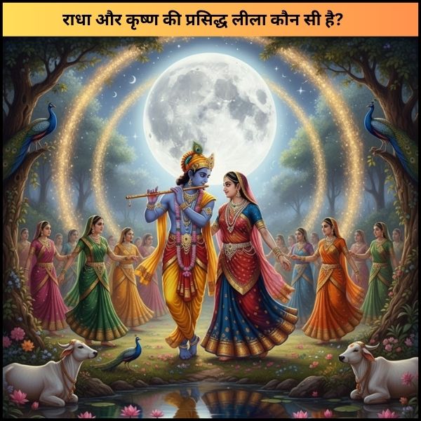 राधा और कृष्ण की प्रसिद्ध लीला कौन सी है