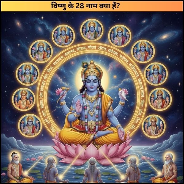 विष्णु के 28 नाम क्या हैं?