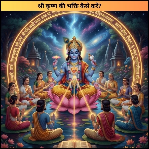 श्री कृष्ण की भक्ति कैसे करें