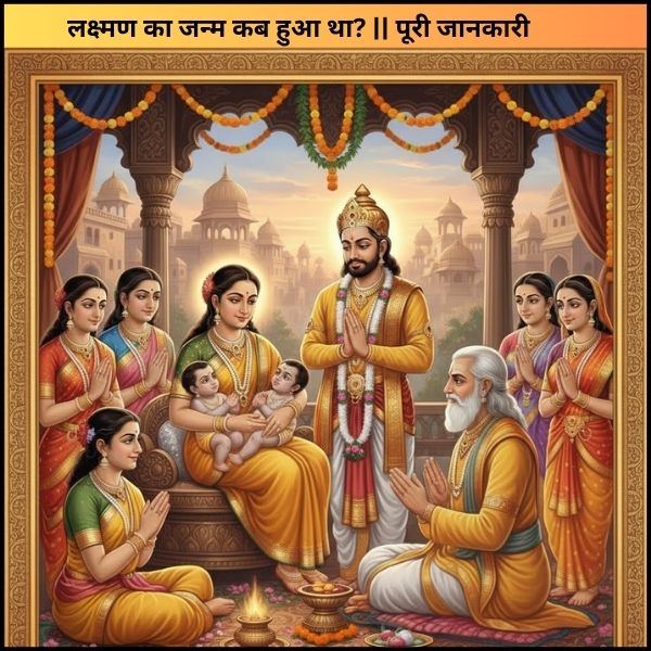 लक्ष्मण का जन्म कब हुआ था? || पूरी जानकारी
