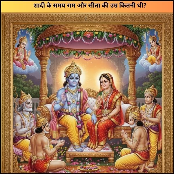 शादी के समय राम और सीता की उम्र कितनी थी